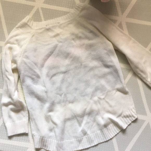 FOREVER 21 womens high low knit sweater with owl design. Size M. GUC - Picture 4 of 4